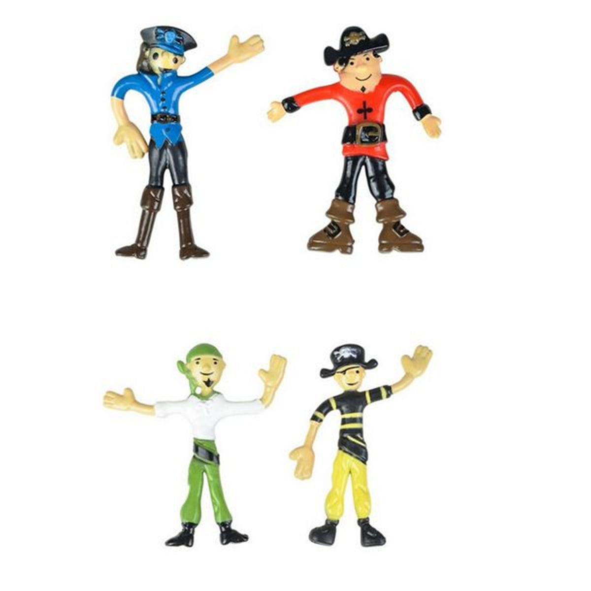 Bendable Pirate Figure kids toys In Bulk