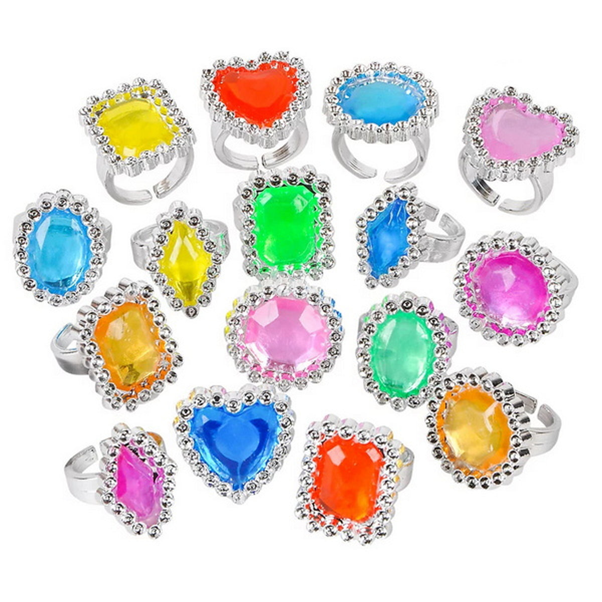 Jewel Rings In Bulk- Assorted