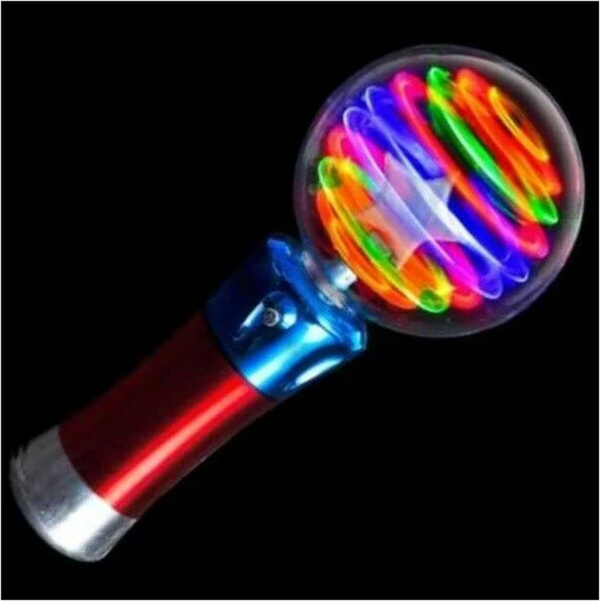 LED Light Up Flashing Plastic Magic Ball In Bulk- Assorted