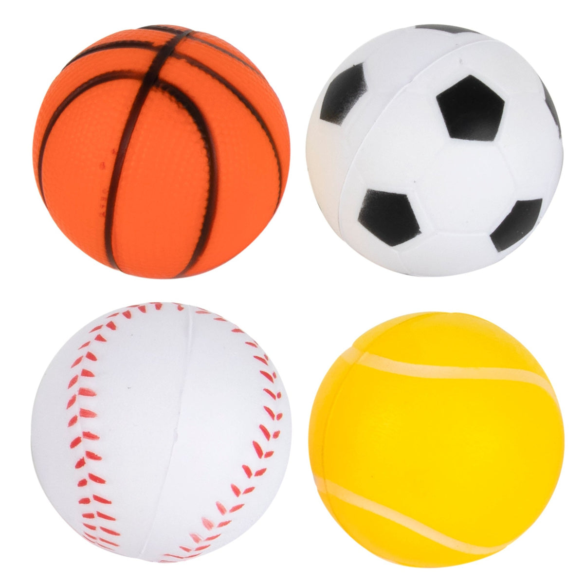 Foam Sports Ball Assortment kids Toys In Bulk- Assorted