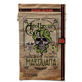 New Apothecary Medical Marijuana Burlap Bag - Vintage Cannabis Storage (Sold By Piece)