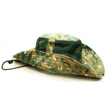 Camouflage Mesh Bucket Hat For Men & Women's