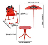 Wholesale Folding Chairs with Umbrella Table Set For Little Girls