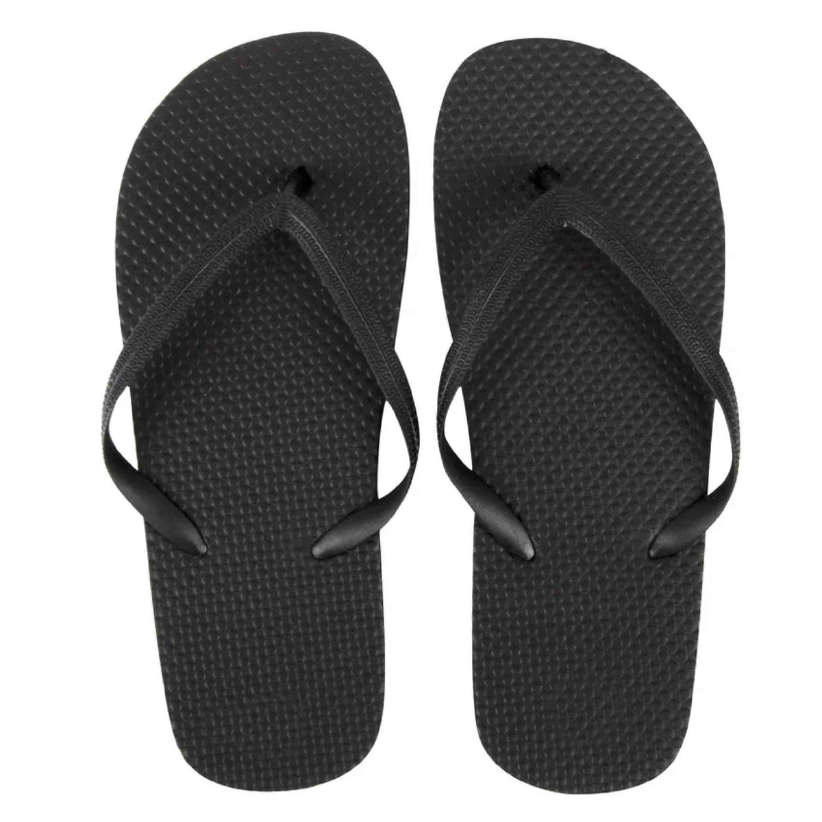 Women's Flip Flops Black  - Assorted