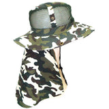 Bulk Camouflage Mesh Boonie Hats with Flap Neck Cover For Women's