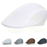 Mesh News boy Hats - Assorted Wholesale