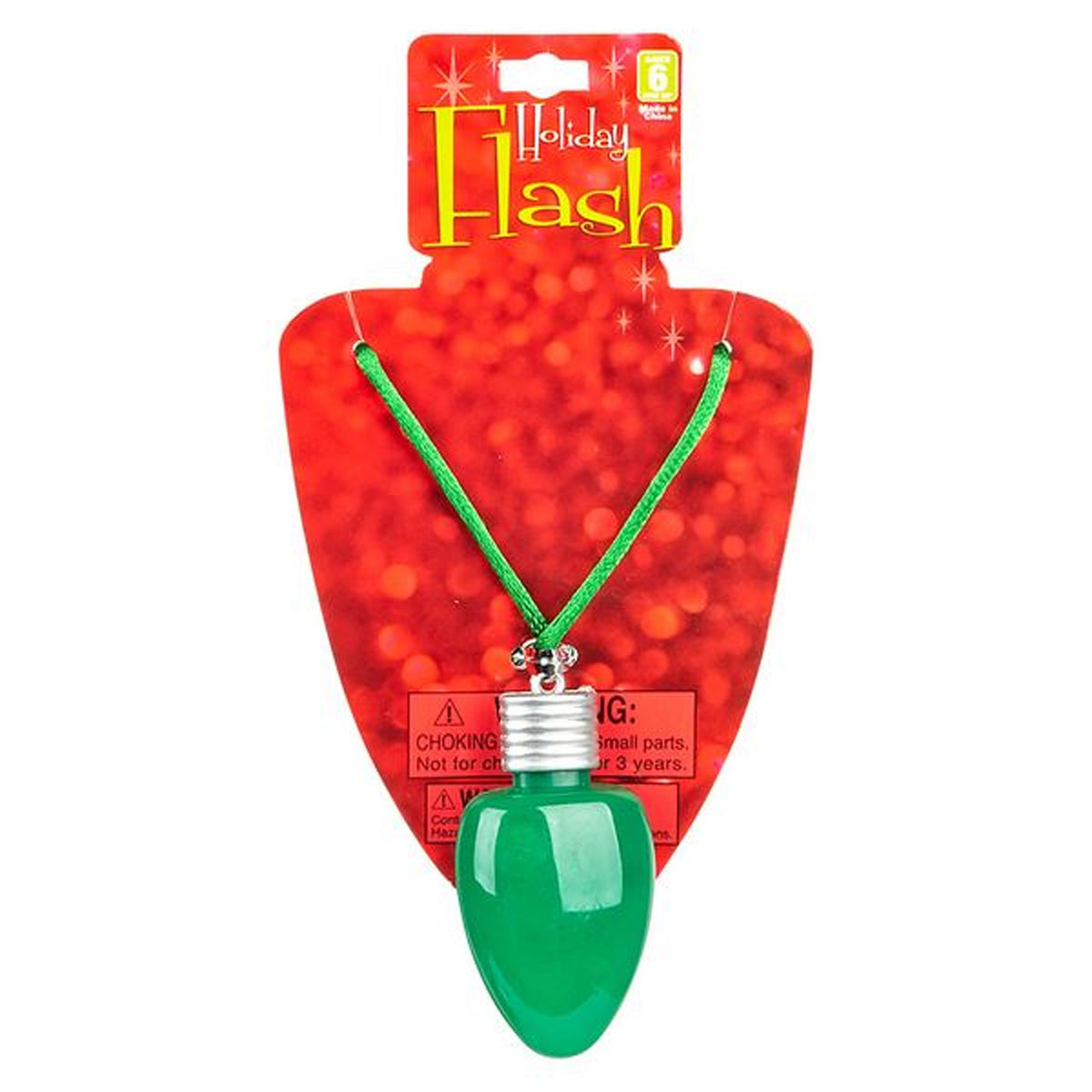 Light-Up Christmas Bulb Necklace In Bulk