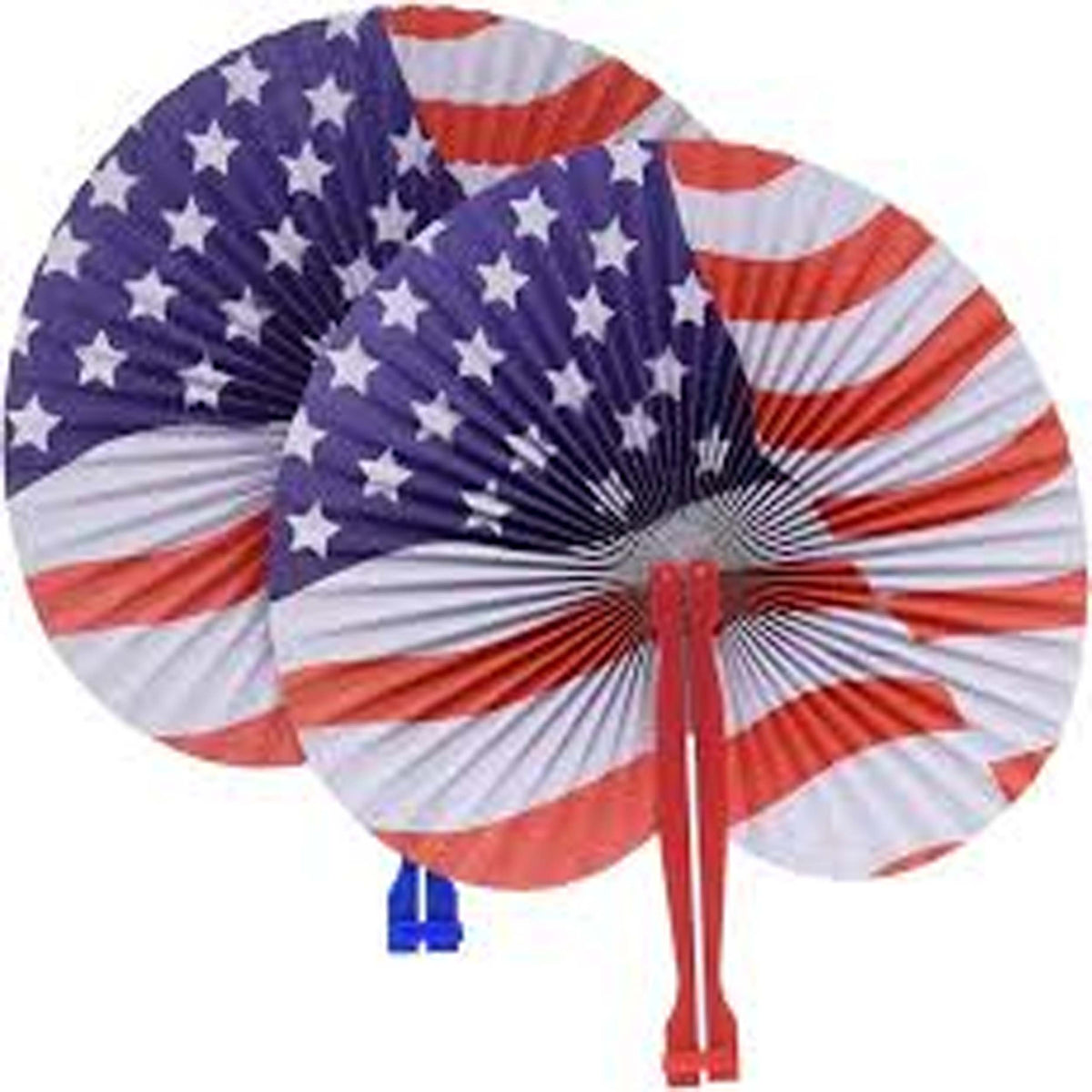 Stars and Stripes Folding Fan kids Toys In Bulk