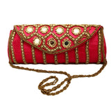 Elegant Bom Design Clutch Bag With Mirror Designs For Women's