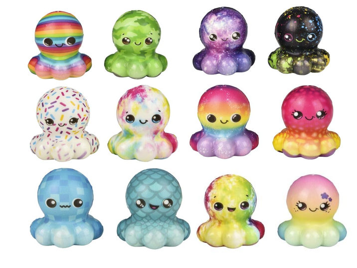 Wholesale 2" Micro Cute Octopus Assortment for Baby Boys and Girls ( sold by the piece or dozen)