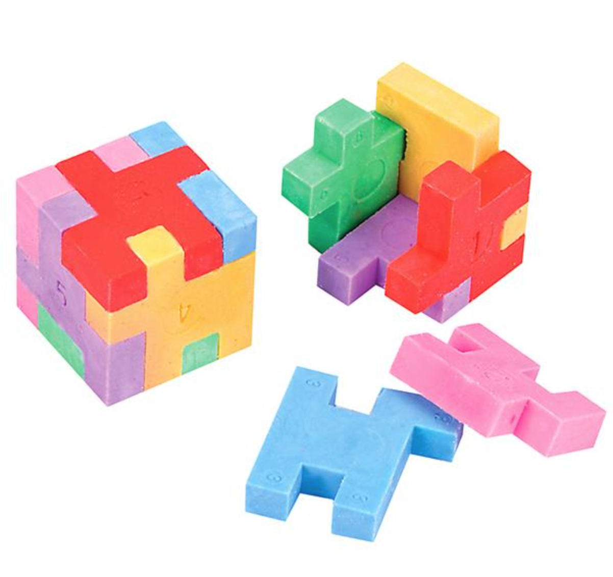 Buy PUZZLE CUBE ERASER in Bulk