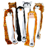 Buy plush ANIMAL HAT MIX WITH LONG PAWS 35" in Bulk