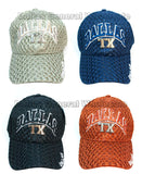 Adults Vented Casual DALLAS Caps Wholesale MOQ 12