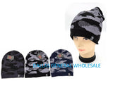 Bulk Buy Men Camouflage Thermal Beanie Hats Wholesale