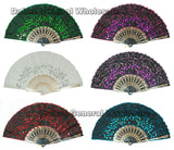 Asian Hand Held Folding Fans Wholesale MOQ 12