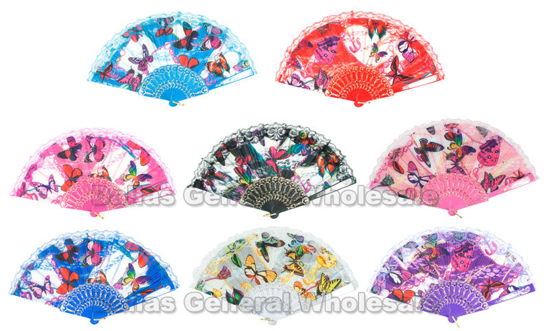 Bulk Buy Printed Handheld Folding Fans Wholesale