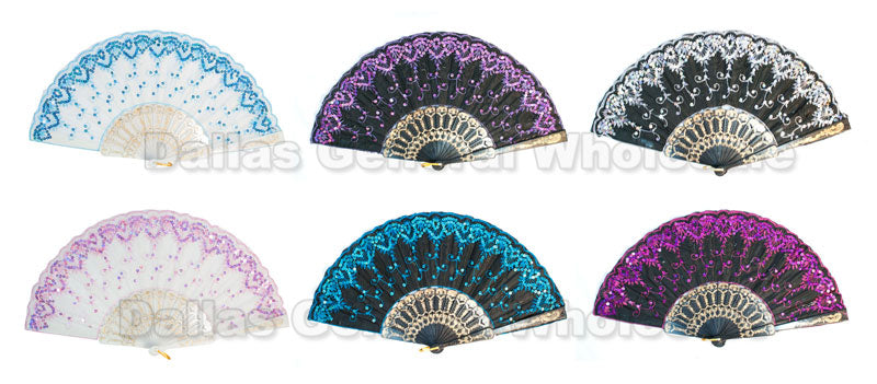 Summer Hand Held Folding Fans Wholesale