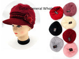 Bulk Buy Beautiful Ladies Visor Beanies Caps Wholesale