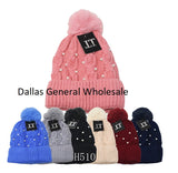 Bulk Buy Ladies Pearl Thermal Fur Lining Beanies Hats Wholesale