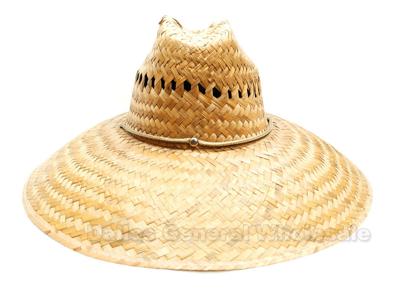 Vented Sombrero Straw Hats Wholesale