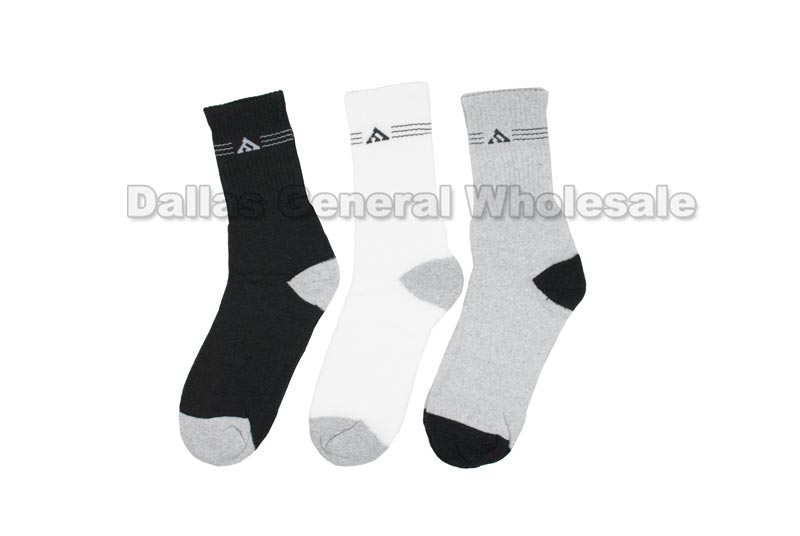 Men's Sports Crew Socks Wholesale