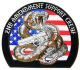 Buy 2ND AMENDMENT RATTLESNAKE EMBROIDERED PATCH 4 INCHBulk Price