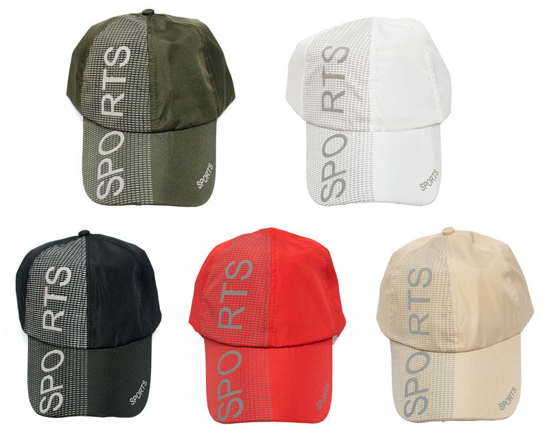 Bulk Buy "Sports" Waterproof Casual Caps