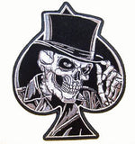 Buy SKULL TOP HAT SPADE PATCHBulk Price