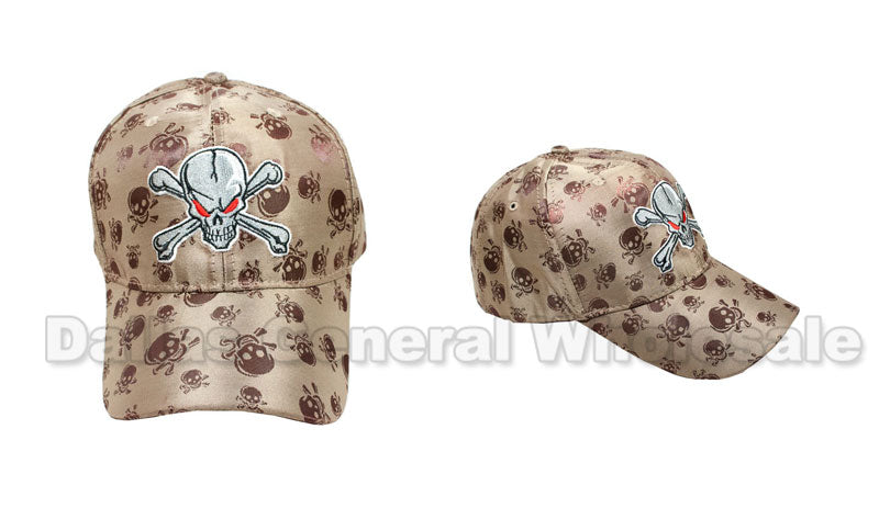 Skull Casual Baseball Caps Wholesale