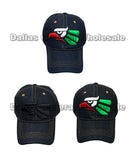 Mexico Eagle Adults Casual Denim Caps Wholesale